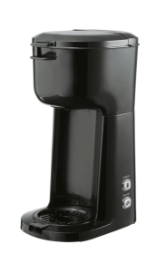 Mainstays Single Serve Dual Brew Coffee, Black, MODEL 202140