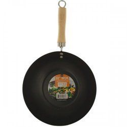 All Purpose Wok With Wood Handle (pack of 2)