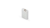 Keychain Silver Design MicroSD Card Reader for Steady Data Transfer woks for Mac & PC