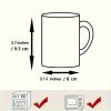 I`m A Little Tea-Wok White Mug Coffee Travel Mug, 1 Pc, 11 Oz White Ceramic Coffee Mug Coffee Cup, Funny Mug, Tea
