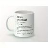 1Pcs 11oz Sales Assistant Gift, Funny Sales Assistant Coffee Mug, Sales Assistant Graduation Gift, Sales Assistant Job