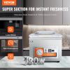 VEVOR Chamber Vacuum Sealer, DZ-260A 6.5 m³/h Pump Rate, Excellent Sealing Effect with Automatic Control