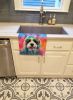 Old English Sheepdog Hippie Dawg Kitchen Towel Dish Cloths Guest Hand Towel Decorative Bathroom Towel for Face,Tea, Dishcloth, Kitchen and Bath