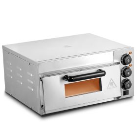 VEVOR Commercial Countertop Pizza Oven Electric Pizza Oven for 14" Pizza Indoor