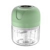 1pc 4 In 1 Vegetable Chopper Handheld Electric Vegetable Cutter Set Portable Wireless Garlic Mud Masher Garlic Press And Slicer Set Multifunctional El