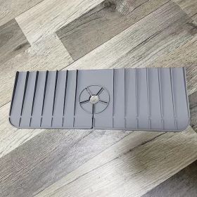 Round Mute Table Chair Leg Pad Thickened Felt Bottom Table Leg Floor Protectors (Color: Gray-90g)