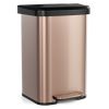 13.2 Gallon Step Trash Can with Soft Close Lid and Deodorizer Compartment