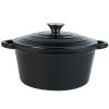 Cast iron soup pot 2 Gradient color 24CM