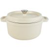 Cast iron soup pot 3 gradient color 28cm