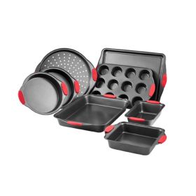 Nonstick Bakeware Set with Handle (type: 8-Piece, Color: Black)