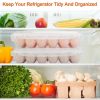 Stackable Egg Storage Box Egg Rack for Fridge