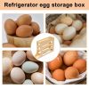 Stackable Egg Storage Box Egg Rack for Fridge