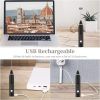 Milk Frother Electric Egg Beater USB Charging Mixer For Coffee Drink Portable Electric Milk Frothers Handheld Blender Cappuccino Cream Egg Beater Food