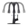Single Handle Pull Down Kitchen Sink Faucet