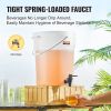 VEVOR Beverage Dispenser, 5 Gallon Drink Dispensers for Parties, Plastic Juice Dispenser with Spigot and Lid, Iced Tea Lemonade Juice Water Dispenser