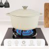 Cast iron soup pot 1 gradient color 26cm