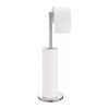 Paper Towel Holders for Floor Stainless Steel Toilet Paper Towel Rolls Storage Stands