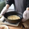 Cast Iron Cooking Pot for Restaurant Kitchen Skillet Camping Cooker